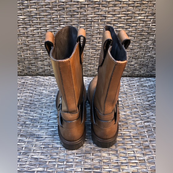 Jimmy Choo Calf Leather Vibram Sole Mid-Calf Boot - Size 40.5EU/7.5US NEW main image 3